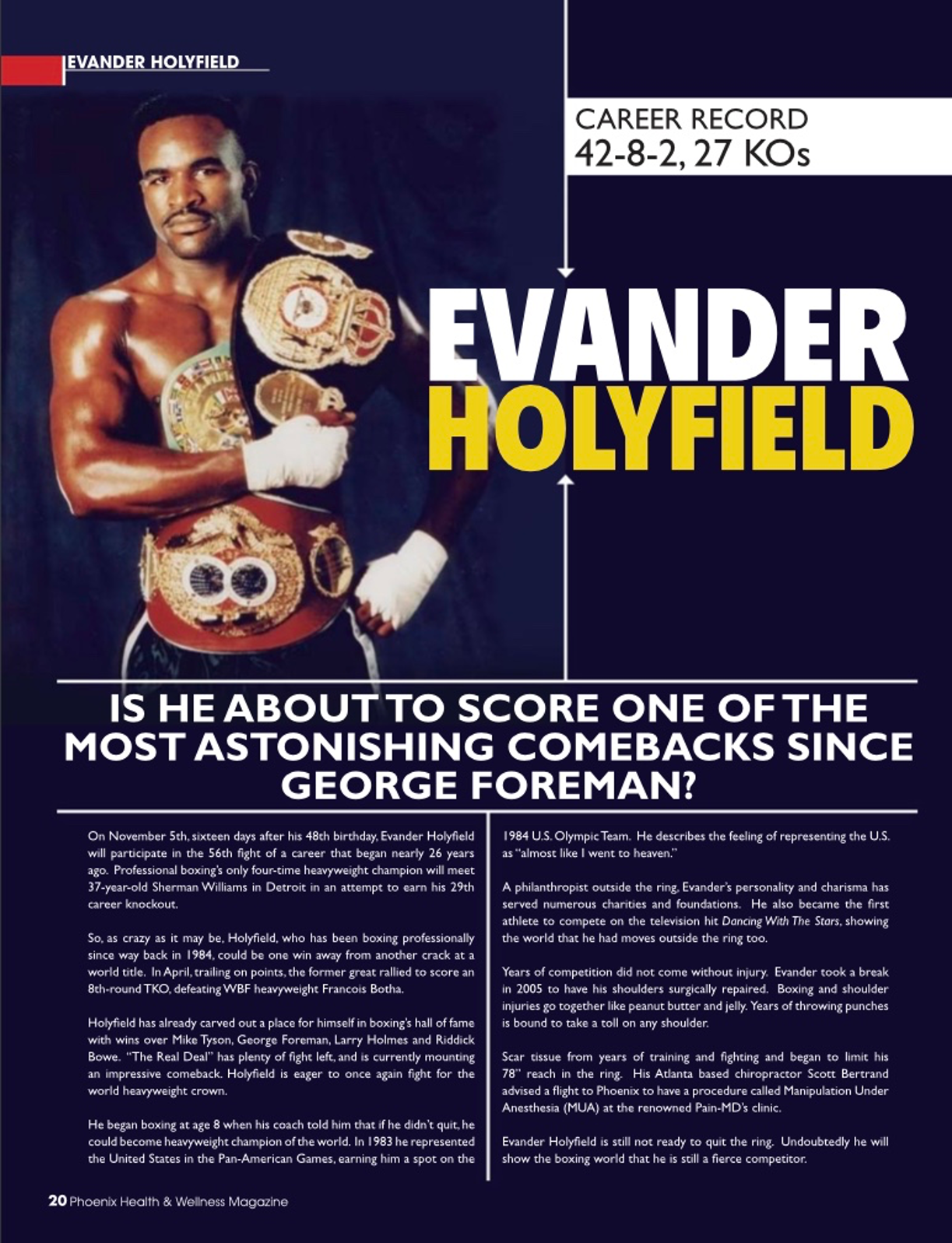 Evander Holyfield MUA graphic 1