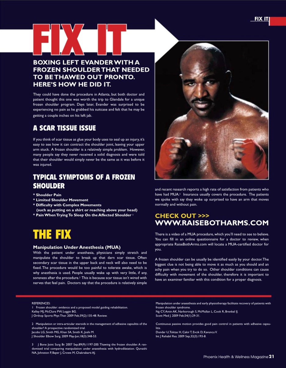 Evander Holyfield MUA graphic 2