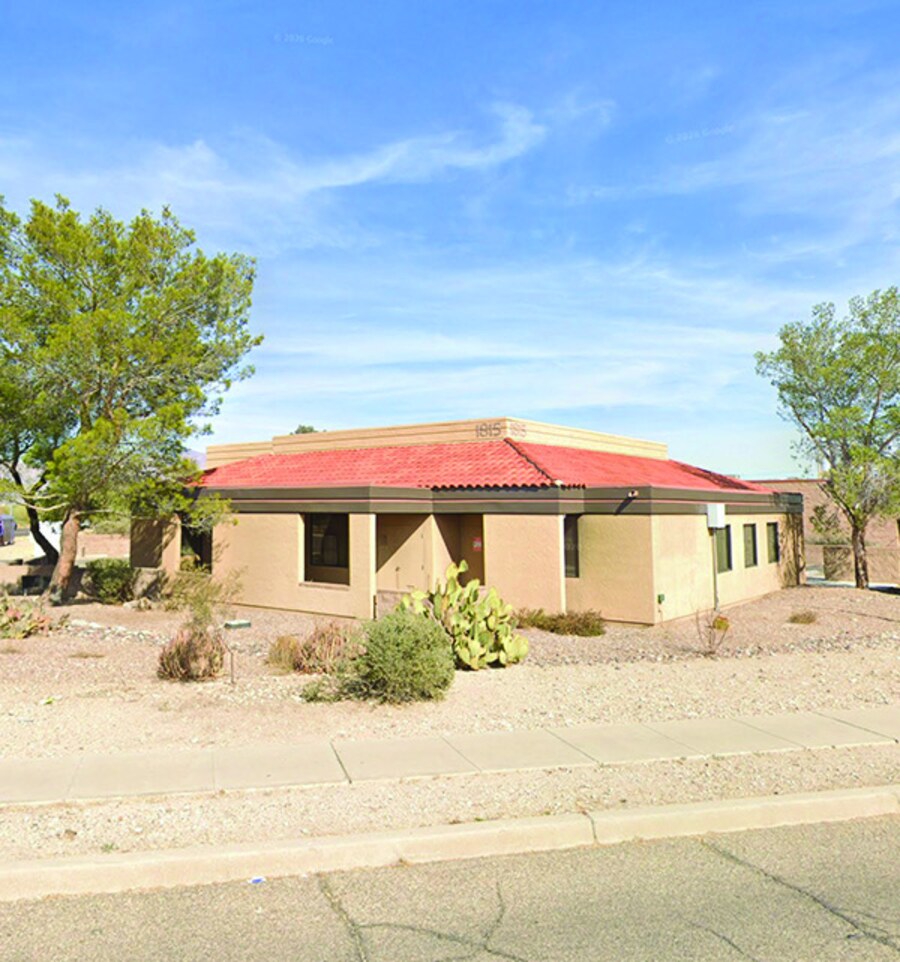 Advanced Spine and Pain Tucson clinic exterior at 1815 W. St. Mary's Rd.
