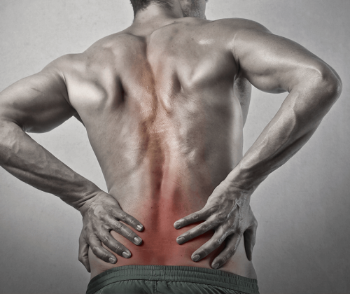 Main experiencing nerve pain in lower back